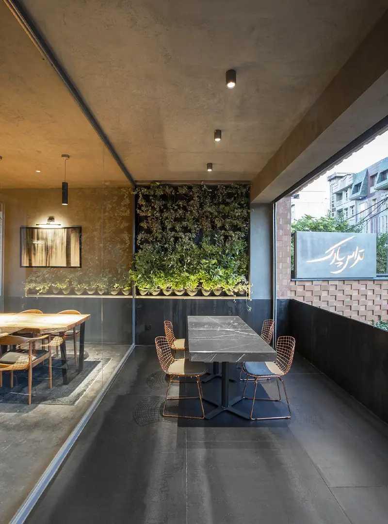 کافه رستوران تراس پارک